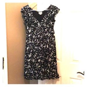 Converse Black Flower Pattern Dress